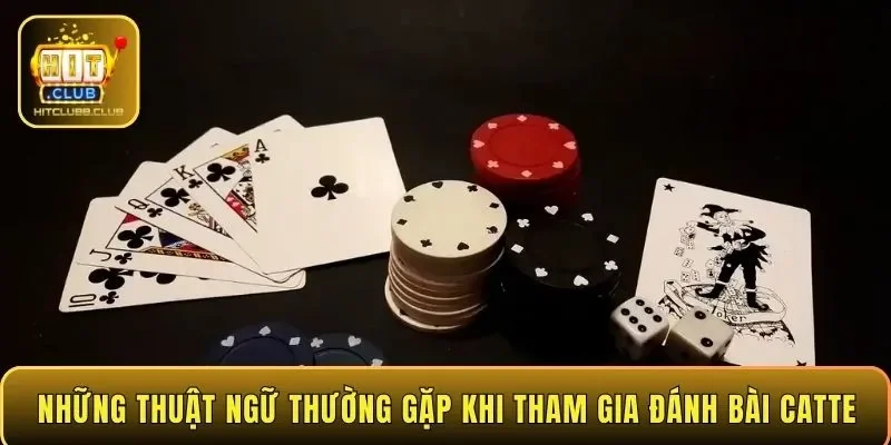 Những thuật ngữ thường gặp khi tham gia đánh bài Catte